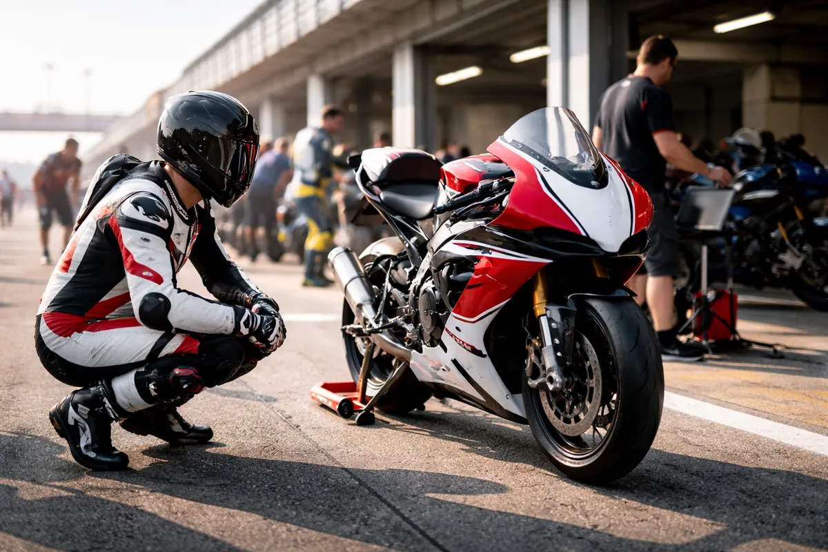 Comment se prépare une compétition de moto sportive